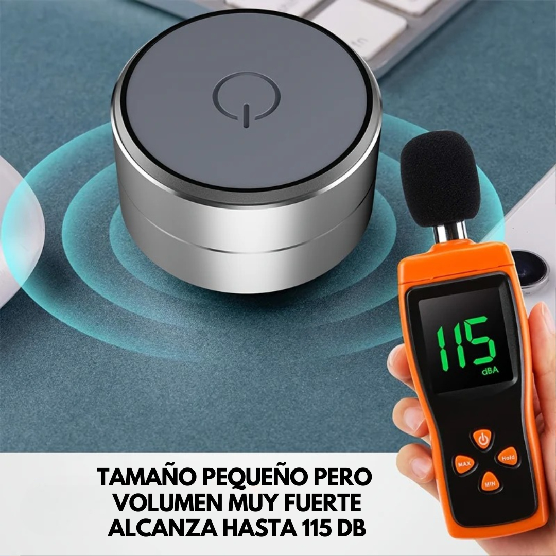 Mini Altavoz Bluetooth Adhesivo